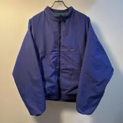 90s Patagonia シェルドシンチラ ブルー×グリーン ジャケット XL