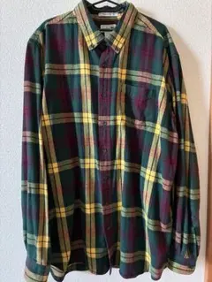 L.L.Bean チェック柄ネルシャツ XL-TALL
