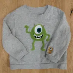 グラニフ　モンスターズインク　マイク　トレーナー　裏毛　100