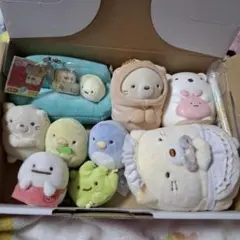 サンエックス　すみっコぐらし　ぬいぐるみマスコット　てのり　まとめ売り