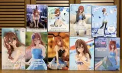 【新品未開封】五等分の花嫁 中野三玖 プライズフィギュア9点セット