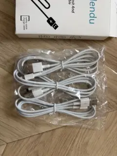 【未使用】iPhoneライトニングケーブル3本セット