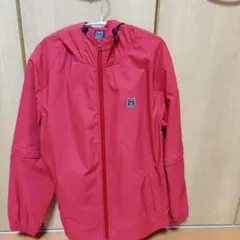 EDWIN GOLF フード付きナイロンジャケット X-LARGE レッド