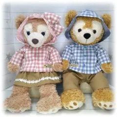 ダッフィー　シェリーメイ　ハンドメイド　ペアコスチューム　パーカーのセット