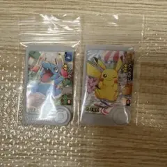 ポケモンフレンダ ベストタッグ第3弾 パラレルアートピック ピカチュウ ワニノコ