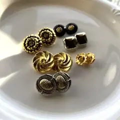 アンティークボタン6種2個ずつセット