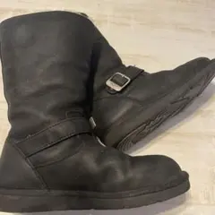 UGG ブラック ムートンブーツ24センチ