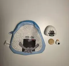 パンどろぼう カラビナつきおでかけポーチ おにぎりぼうやフィギュア 付属品付き