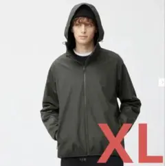GU ウィンドプルーフシェルパーカ XL ダークグリーン