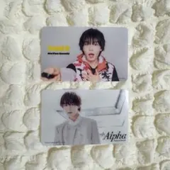 なにわ男子 大西流星 クリアソロカード