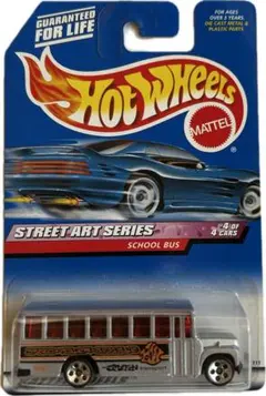 送料込み●デッドストック未開封98年製ホットウィール スクールバス