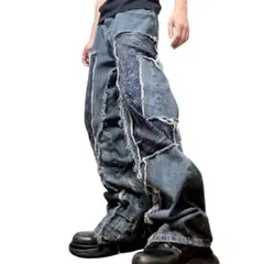 美品】TXT ヨンジュン GGUM X DEINET DENIM PANTS - メルカリ
