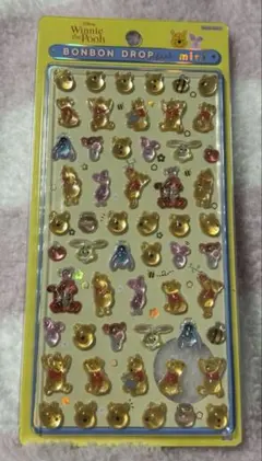 ボンボンドロップシール ミニ mini ディズニー くまのプーさん