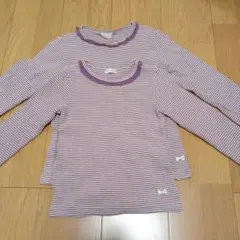 ニットプランナー　長袖カットソー　120/140サイズ　春秋冬