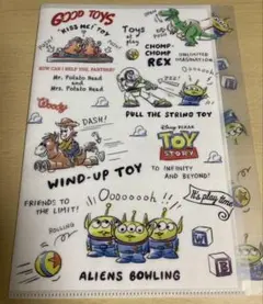 ディズニー トイ・ストーリー カット5クリアファイル　A4サイズ