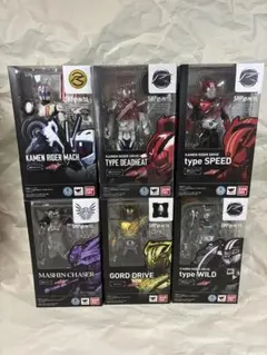 S.H.Figuarts 仮面ライダードライブ未開封品16点＋特典4点セット 