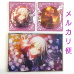 【宵崎奏】はぴこれ バースデーギフト３点　アクリル色紙Ａ／箔押し缶バッジＡ・Ｂ