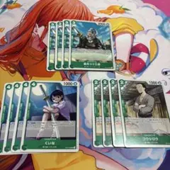 ワンピースカードくいな コウシロウ 霜月コウ三郎 各4枚セット