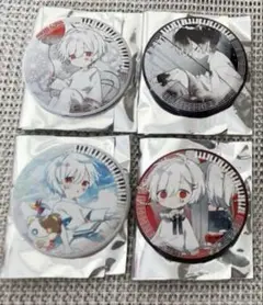 まふまふ おとといきやがれ 缶バッチ 4点セット - メルカリ