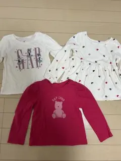 babygap ロンT 長袖 Tシャツ 3枚 セット