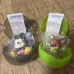 ディズニーキャラクターfunny time! ミッキーニック フィギュア ガチャ