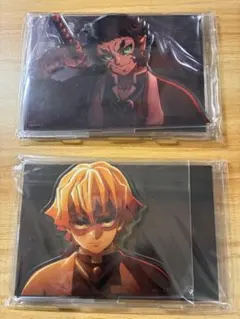 鬼滅の刃　無限城編　場面写そのままアクリルスタンド　我妻善逸＆獪岳2点セット