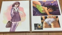 新品　桂正和　葦月伊織　Ｆ３キャラファインボード　E　桂正和展 桂正和キャラクターデザイン世界展【I”sアイズ】キャラファインボード