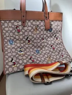 Disney×coach フィールドトート