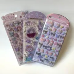 【正規品】うるちゅるポップシール コットンパフィーシール ウォーターインシール