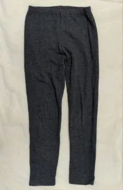 UNIQLO キッズ ヘリンボーン スパッツ 130cm　レギンス　十部丈