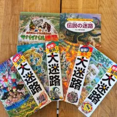 美品セット売り★冒険！発見！大迷路◇サバイバル迷路