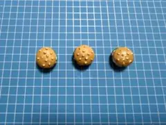 ミニチュアデコパーツ　ハンバーガー 3個セット