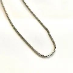 【n030】シンプルなシルバーカラーのチェーン ネックレス ✨まとめ買いがお得✨