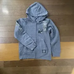 GLAZOS グレー パーカー フード付き 150cm