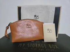 IL BISONTE レザーポーチ　新品未使用