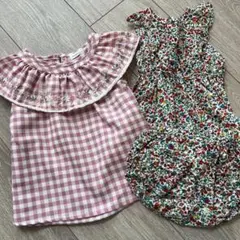 女の子　夏服　2点セット　mamaraku