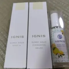 【超お得】IGNISサニーサワー洗顔料 クレンジングジュレ セット【おまけ付】のサムネイル