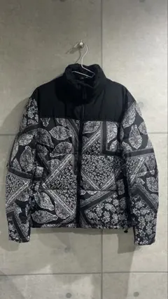 ZARA ペイズリー柄　ダウンジャケット