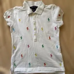 Ralph Lauren ✴︎カラフル刺繍ポロシャツ ✴︎Sサイズ✴︎男女兼用