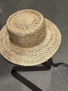 極美品⭐️ヘレンカミンスキー ラフィア100% 麦わら帽子 ベージュ