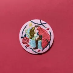 ディズニー　刺繍缶バッジ
