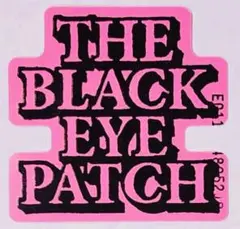 新品レアブラックアイパッチBIPステッカーlogoシール非売品ステッカー正規品