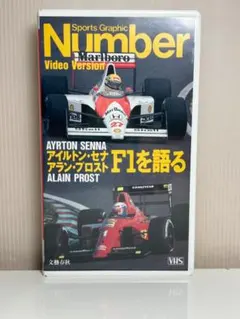 Number アイルトン・セナ/アラン・プラスト　F-1を語る（VHSビデオ）のサムネイル
