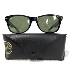 美品 Ray-Ban レイバン 偏光 サングラス RB2132 901/58 緑
