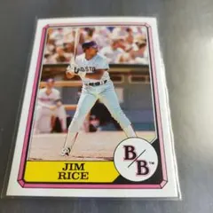 MLB 1987 トップス Ｂ/Ｂ 　ジム・ライス　ボストンレッドソックス