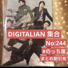 嵐 No:244 DIGITALIAN クリアファイル 集合