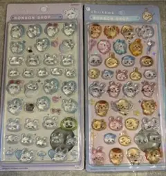 【※訳ありC】【スーパーセール】ちいかわ シール 2枚セット