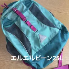 ターコイズ・ピンクのメッシュリュック