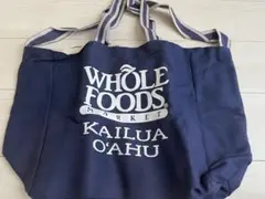 Whole Foods Market エコバッグ ネイビー