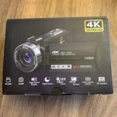 4K UHD ビデオカメラ 80MP ナイトビジョンのサムネイル